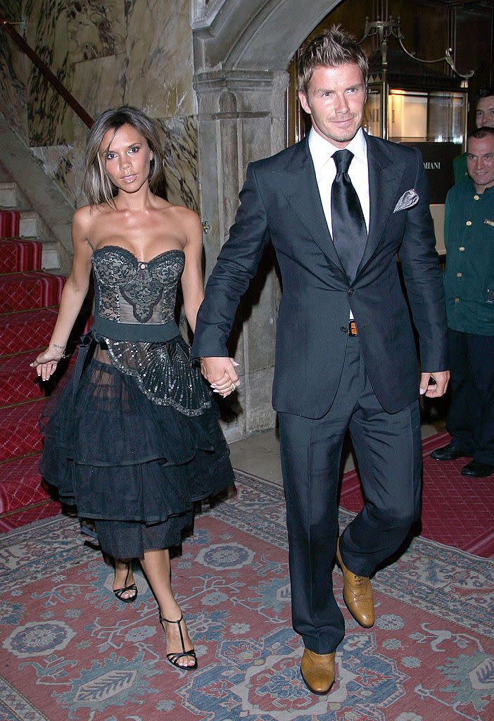 2006: Victoria and David Beckham