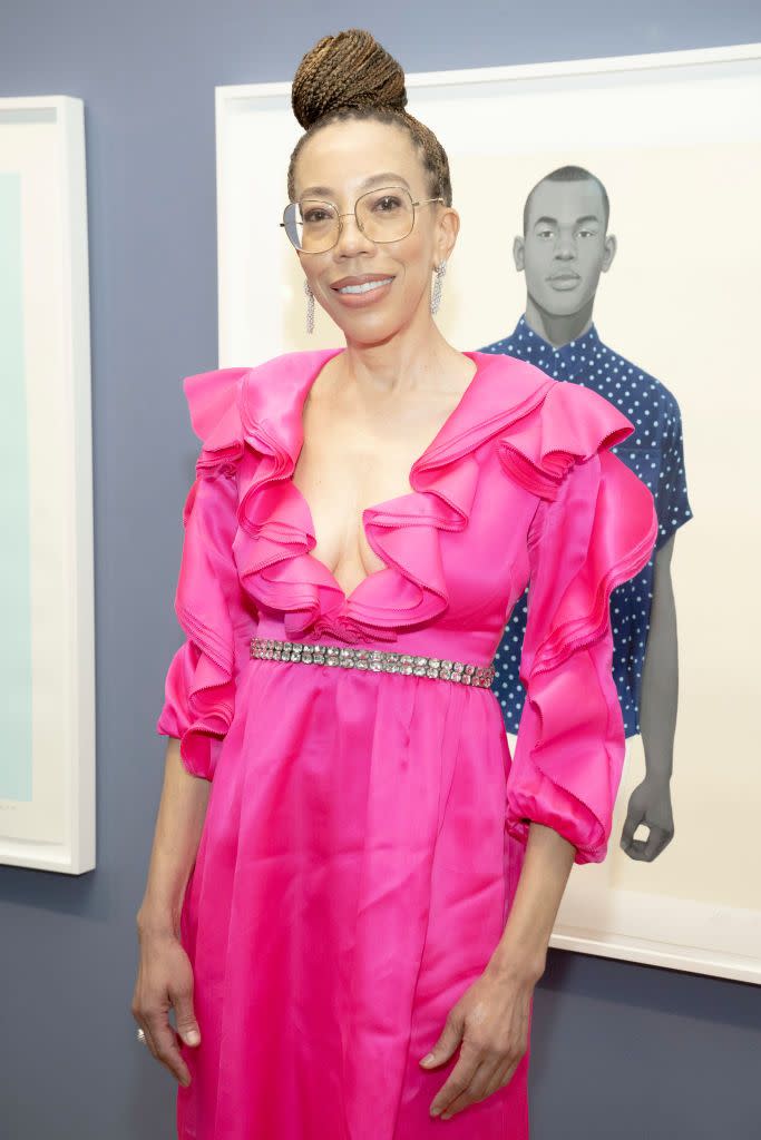 famous black women amy sherald new york academy of art tribeca ball honors amy sherald