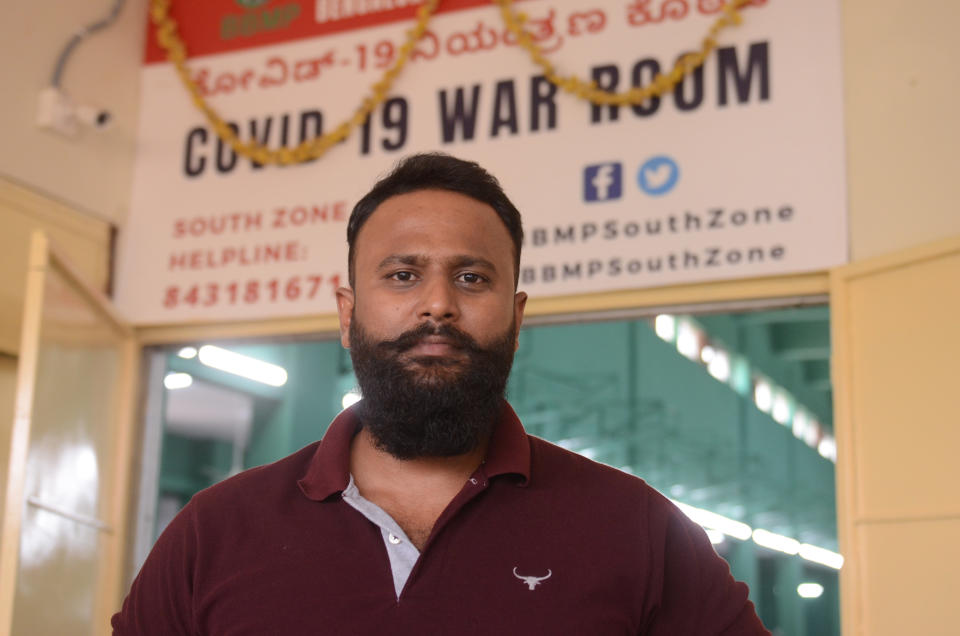 Naveen Mallesh, Covid warrior. 