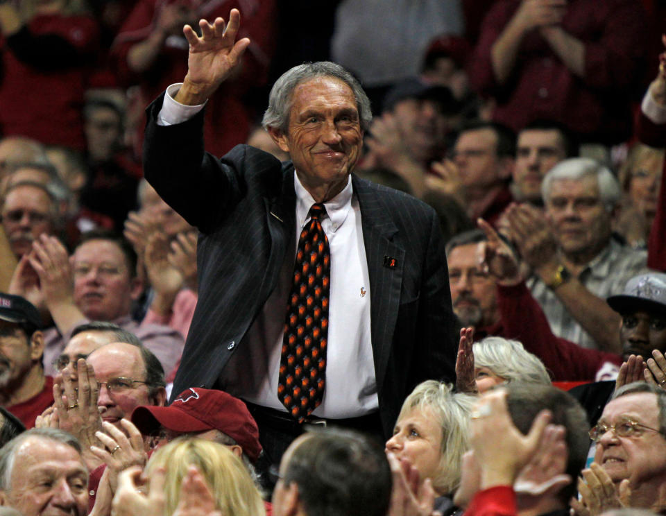 Longtime college basketball coach and Hall of Famer Eddie Sutton died on Saturday at 84.