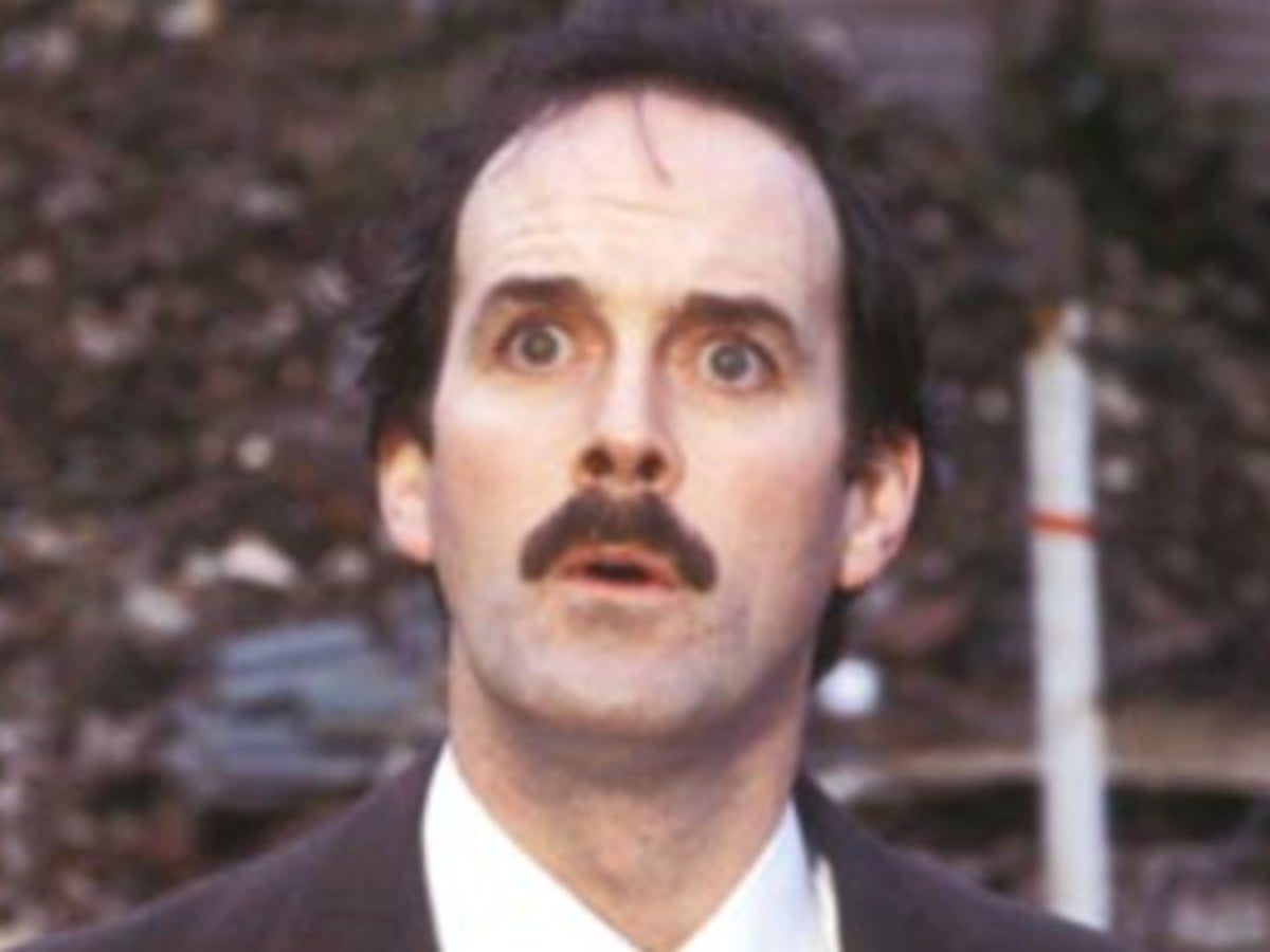 John Cleese in ‘Fawlty Towers' (BBC)