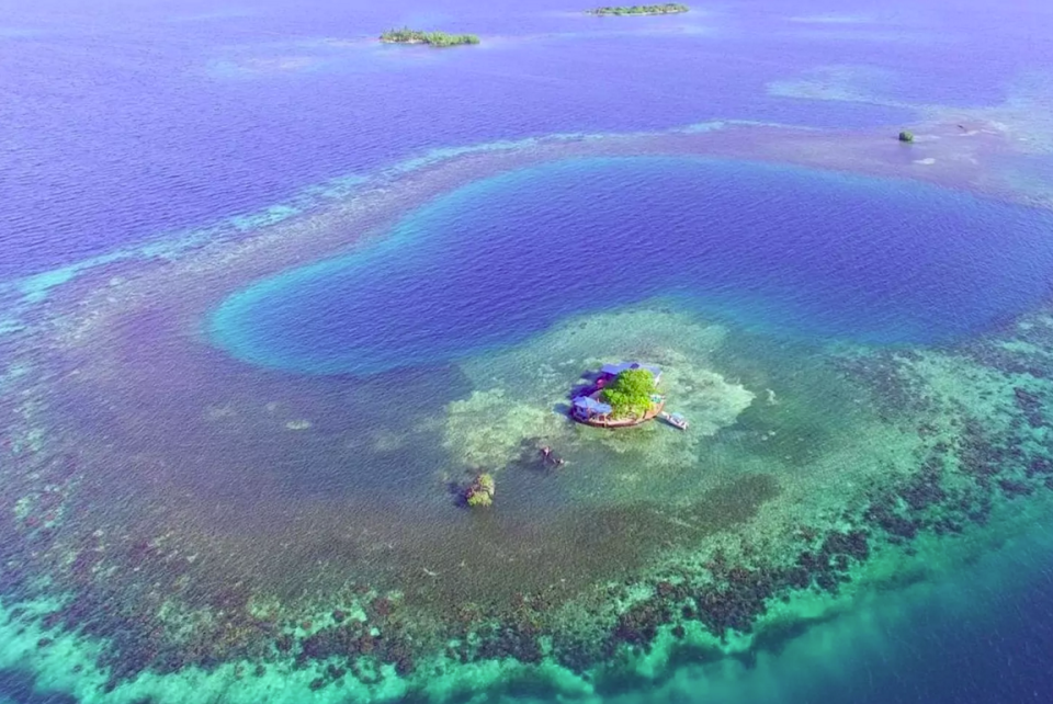 <p>For $535 a night, which includes the cost of transportation, you could escape to this completely private retreat on Bird Island in Belize. <br> (Airbnb) </p>