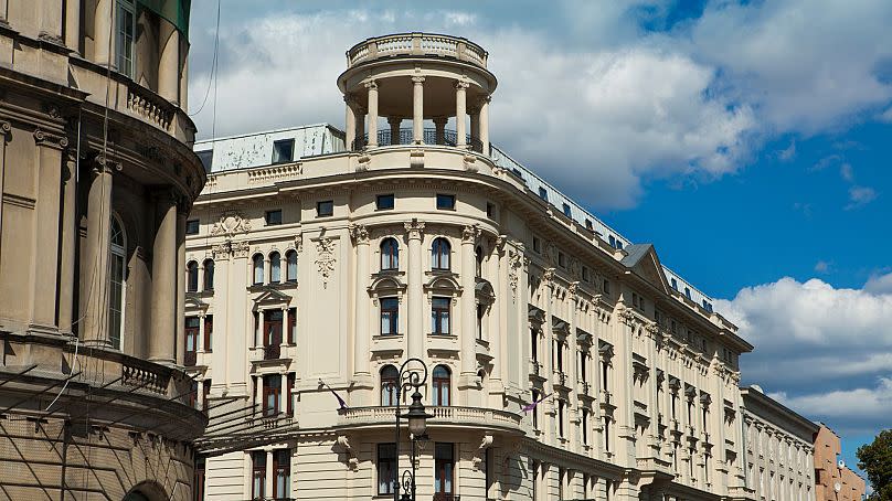 The historic Hotel Bristol in Warsaw.