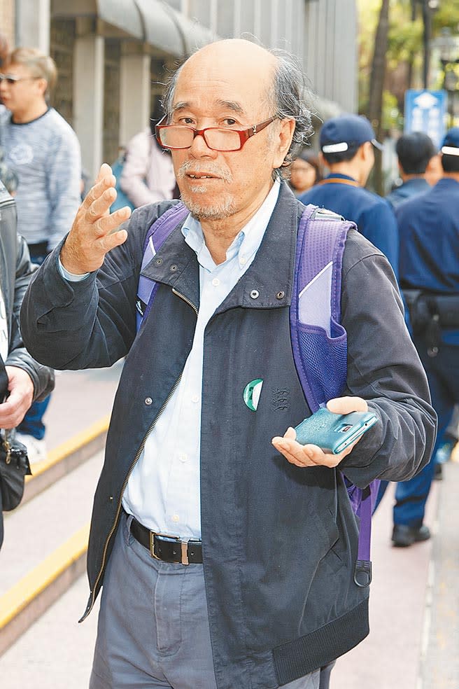 自由台灣黨主席蔡丁貴。(本報資料照片)