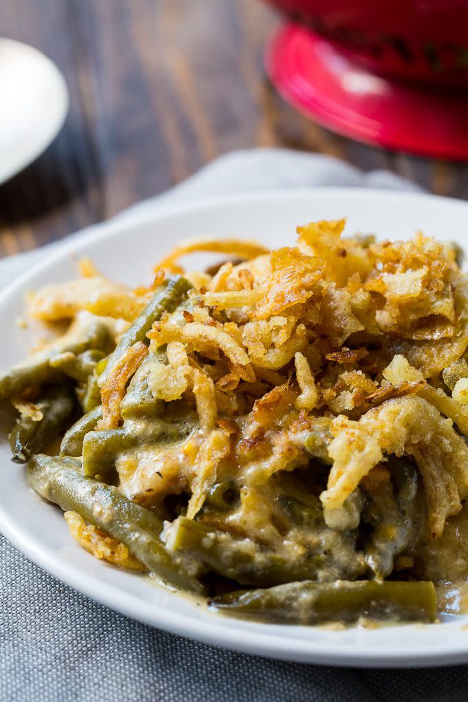 Slow Cooker Green Bean Casserole