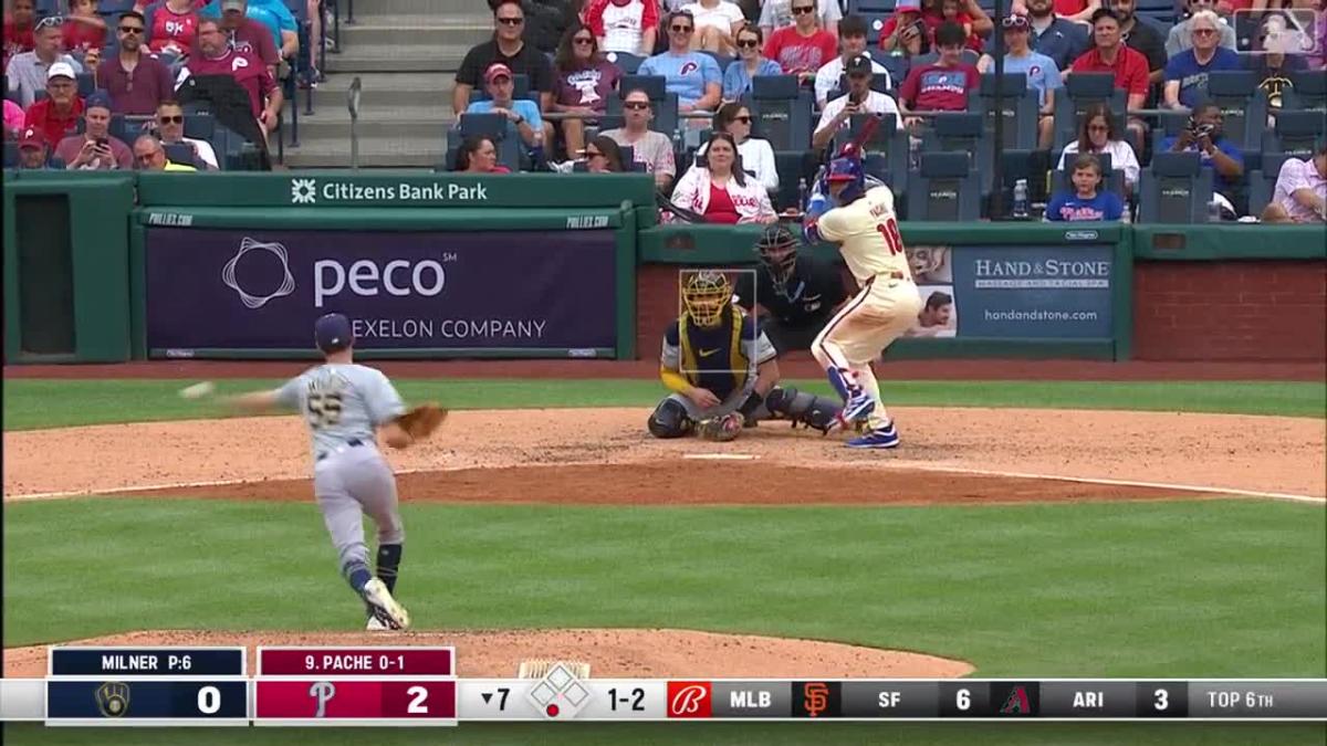 Yahoo Sports highlights Rhys Hoskins’ impressive diving play