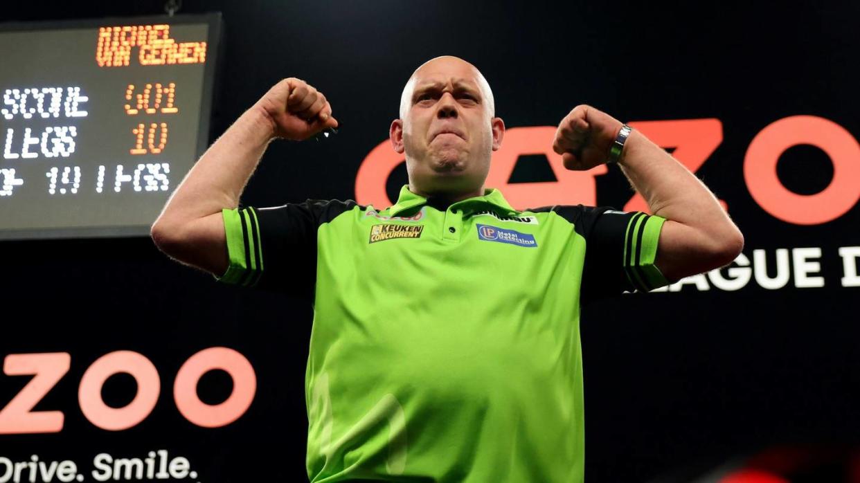 Rekord: Van Gerwen gewinnt siebten Premier-League-Titel