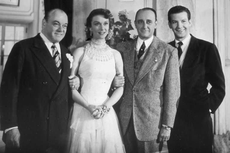 Francisco Canaro, Diana Maggi, Juan DArienzo y Mariano Mores