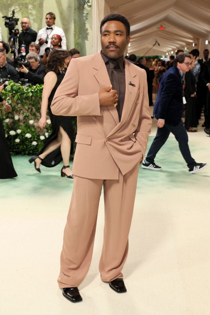 Donald Glover attends the 2024 Met Gala.