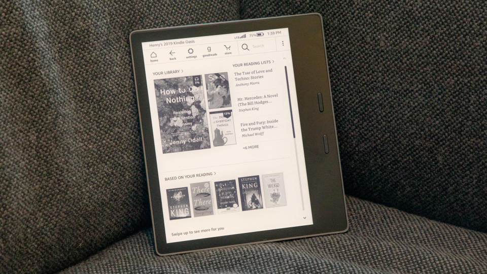 Kindle Oasis 2019 review
