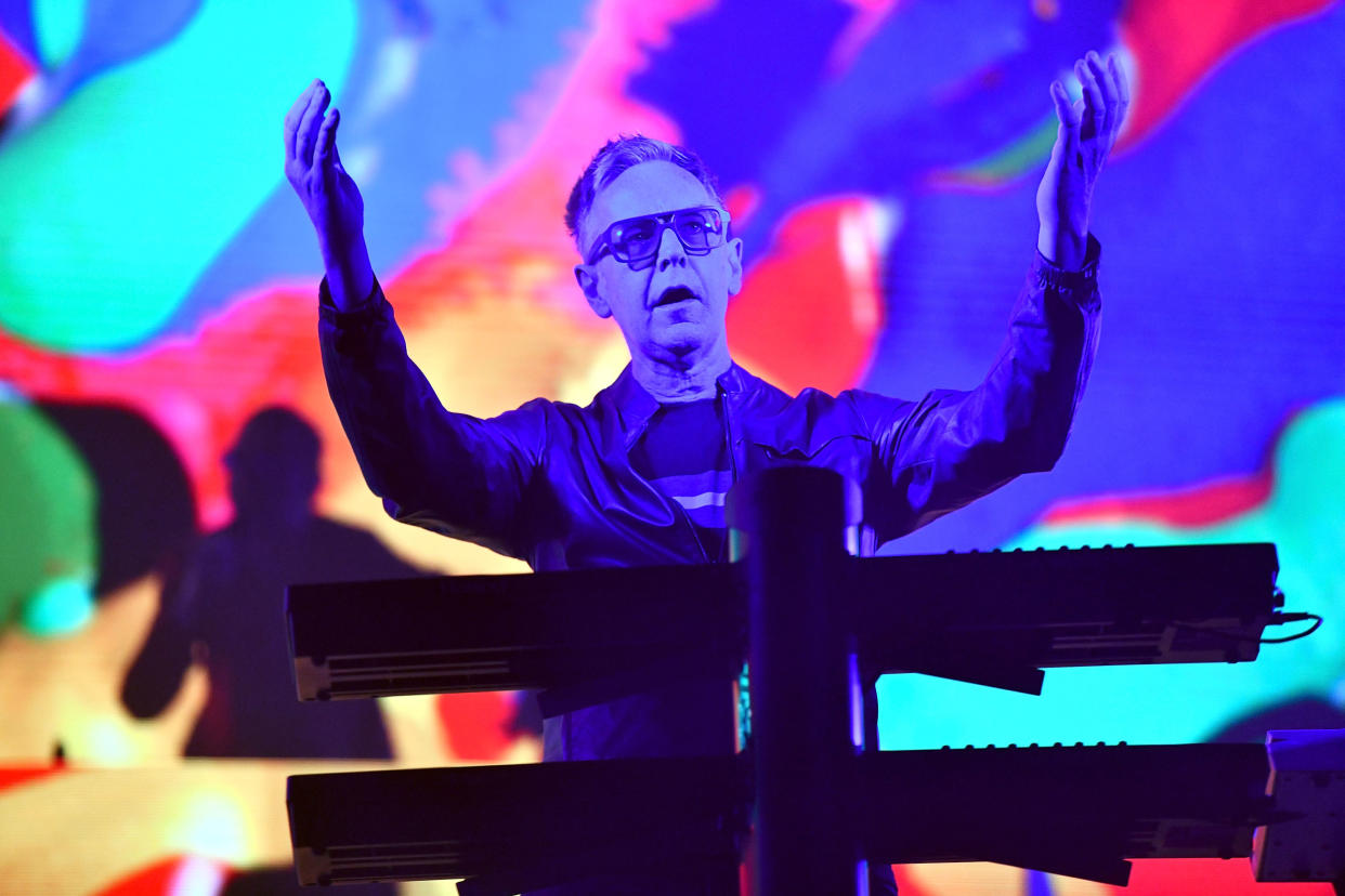 Andy Fletcher of the band Depeche Mode performs in 2018. (Photo: Scott Dudelson/Getty Images)