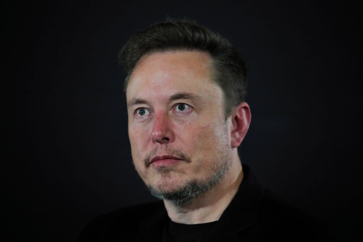 Elon Musk’s X could be fined up to 6 percent of its annual turnover if it is deemed to have violated the EU’s illegal content rules  (Kirsty Wigglesworth / PA)