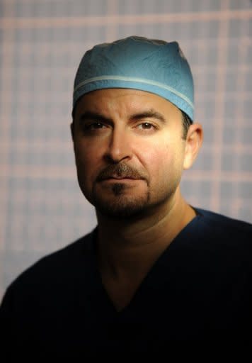 Plastic surgeon Dr. Askan Ghavami poses before he performs buttock enhancement cosmetic surgery in Beverly Hills, California on September 10. Forget face lifts or boob jobs -- in California the latest cosmetic surgery must-have is the buttock enhancement, whether higher, rounder or just smoother