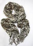 Harmony Lane leopard scarf, $35.00.