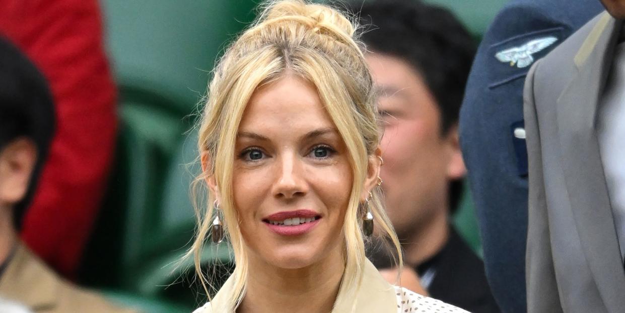 sienna miller wimbledon 2024