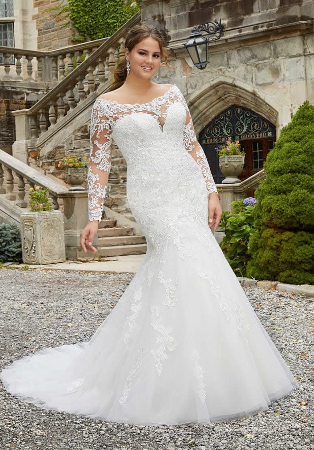 <p>The Sasha wedding dress from the Julietta collection.</p>