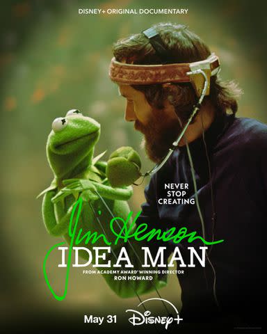 <p>Disney +</p> Jim Henson: Idea Man poster