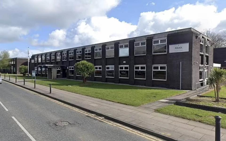 PC Knox was teased by PC Rylands while the pair worked together at Speke Police Station (pictured) - Google street view