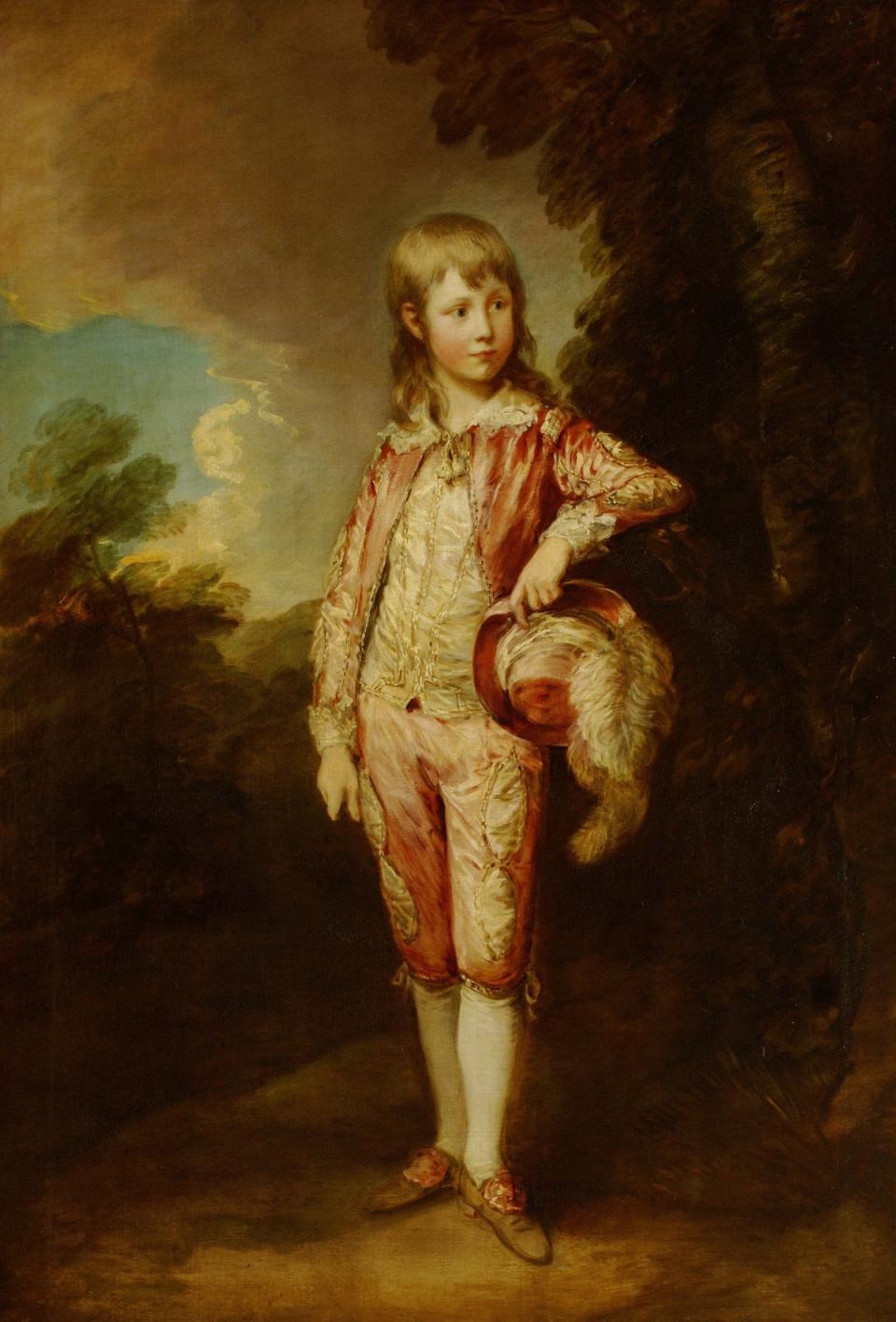 Thomas Gainsborough’s ‘The Pink Boy’ from 1782 (Waddesdon Image Library/The Public Catalogue Foundation, Art UK)