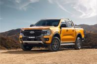 <p>Ford has already revealed the next-generation version of the global Ranger pickup truck, and we expect the U.S. model to look similar. It features a new design inside and out, although we expect it to use the same turbo 2.3-liter inline-four as the current model. The interior updates are notable and include a large portrait-style touchscreen. Expect to see the U.S.-spec truck to arrive sometime in 2022 as a 2023 model.</p><p><a class="link " href="https://www.caranddriver.com/ford/ranger" rel="nofollow noopener" target="_blank" data-ylk="slk:What We Know So Far;elm:context_link;itc:0;sec:content-canvas">What We Know So Far</a></p>