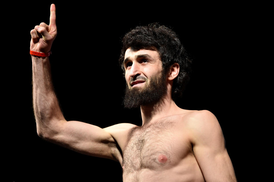 Zabit Magomedsharipov of Russia UFC.