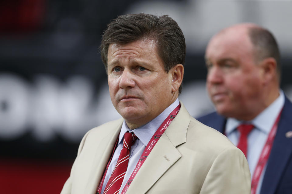 Arizona Cardinals owner Michael Bidwill called his coronavirus battle an "awful experience." (AP/Ralph Freso)