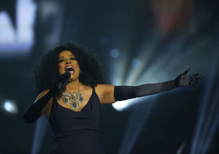 2017 American Music Awards – Show – Los Angeles, California, U.S., 19/11/2017 – Singer Diana Ross performs. REUTERS/Mario Anzuoni