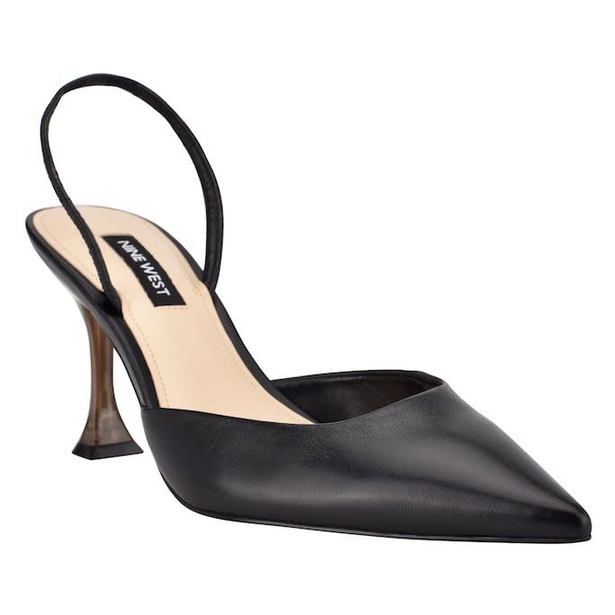 Nine west, black pumps, slingback pumps 