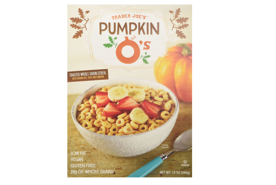 1) Trader Joe’s Pumpkin O’s Cereal