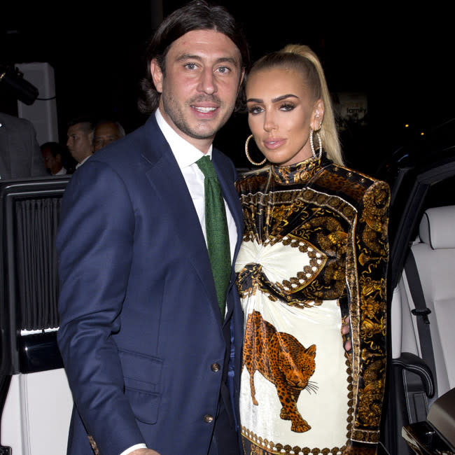 Sam Palmer and Petra Ecclestone credit:Bang Showbiz