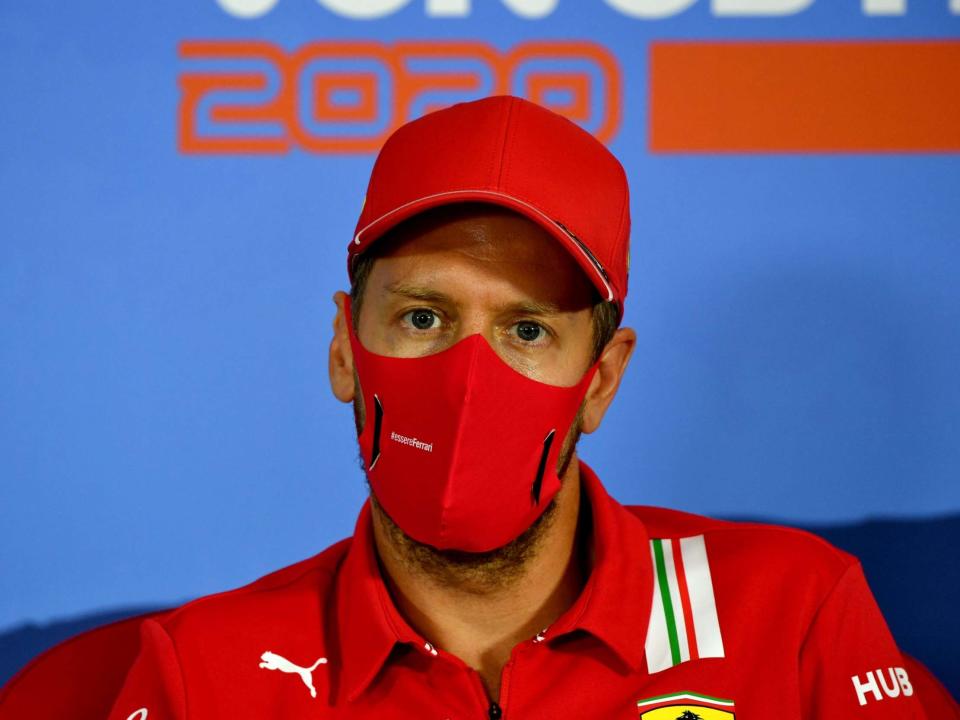 Sebastian Vettel says he has three options for his Formula One future in 2021: Getty