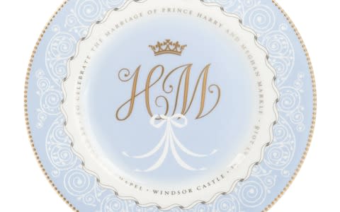 royal wedding commemorative china - Credit: Royal Collection Trust/ Her Majesty Queen Elizabeth II
