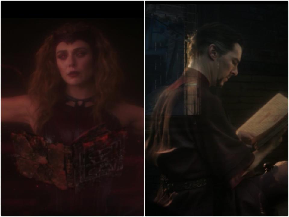 The Scarlet Witch and Doctor Strange are both able to astra project – but with some key differencesDisney Plus