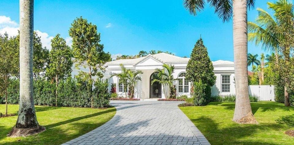 In April, Palm Beach resident and real estate investor Lee Fenstertock sold, for a recorded $13.15 million, this house his crews extensively remodeled at 233 Miraflores Drive.