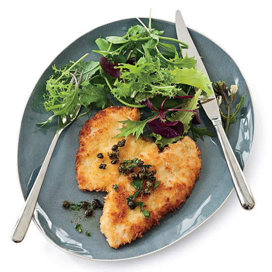 Panko-Coated Chicken Schnitzel