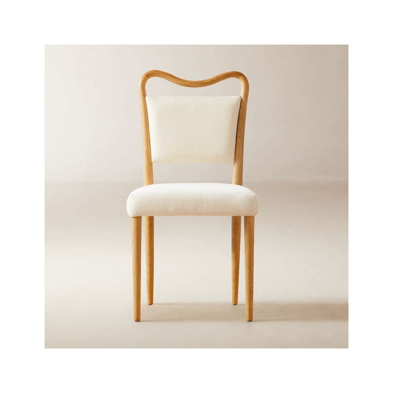 Monte Ivory Performance Fabric Dining Chair