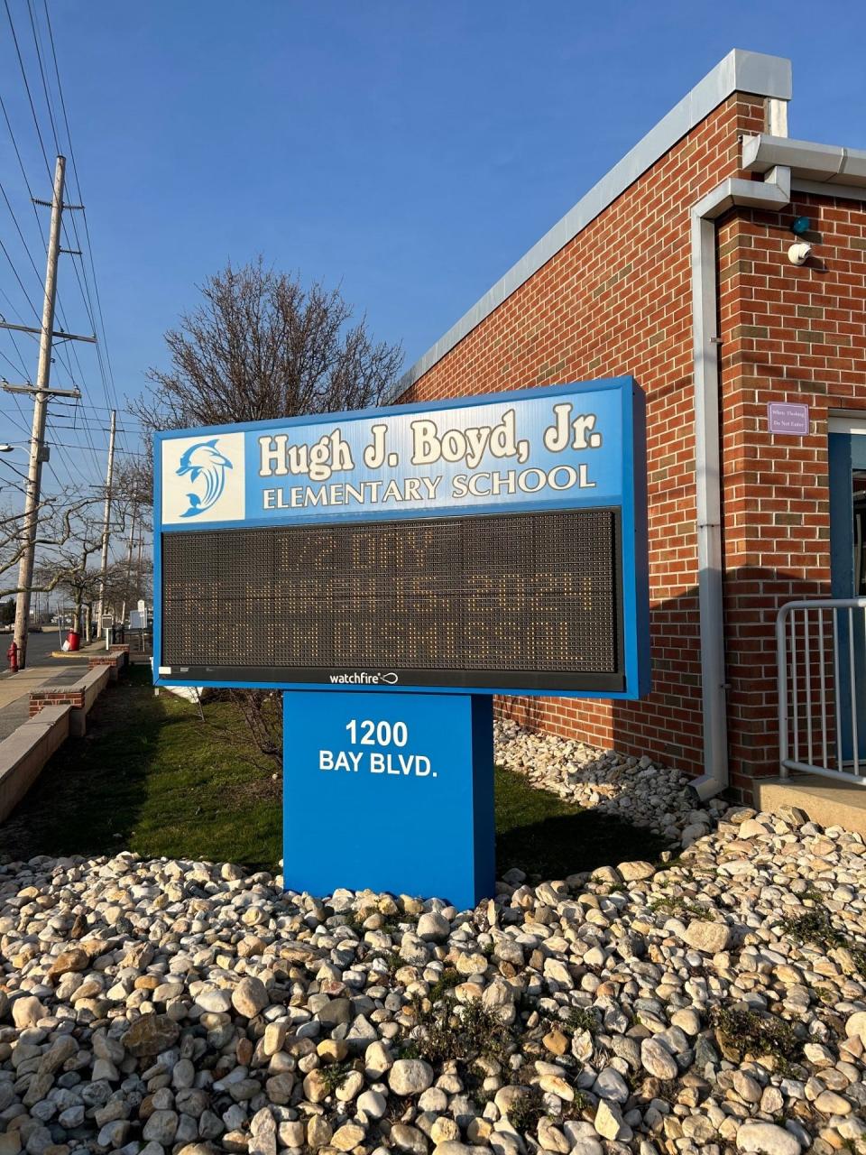 Hugh J. Boyd Jr. Elementary School in Seaside Heights, March 14, 2024.