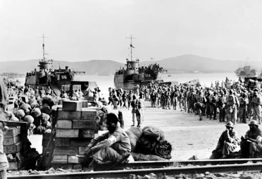 The southern French fishing port of Saint-Tropez, now a summer hotspot, was one of the places where Allied troops landed on August 15, 1944