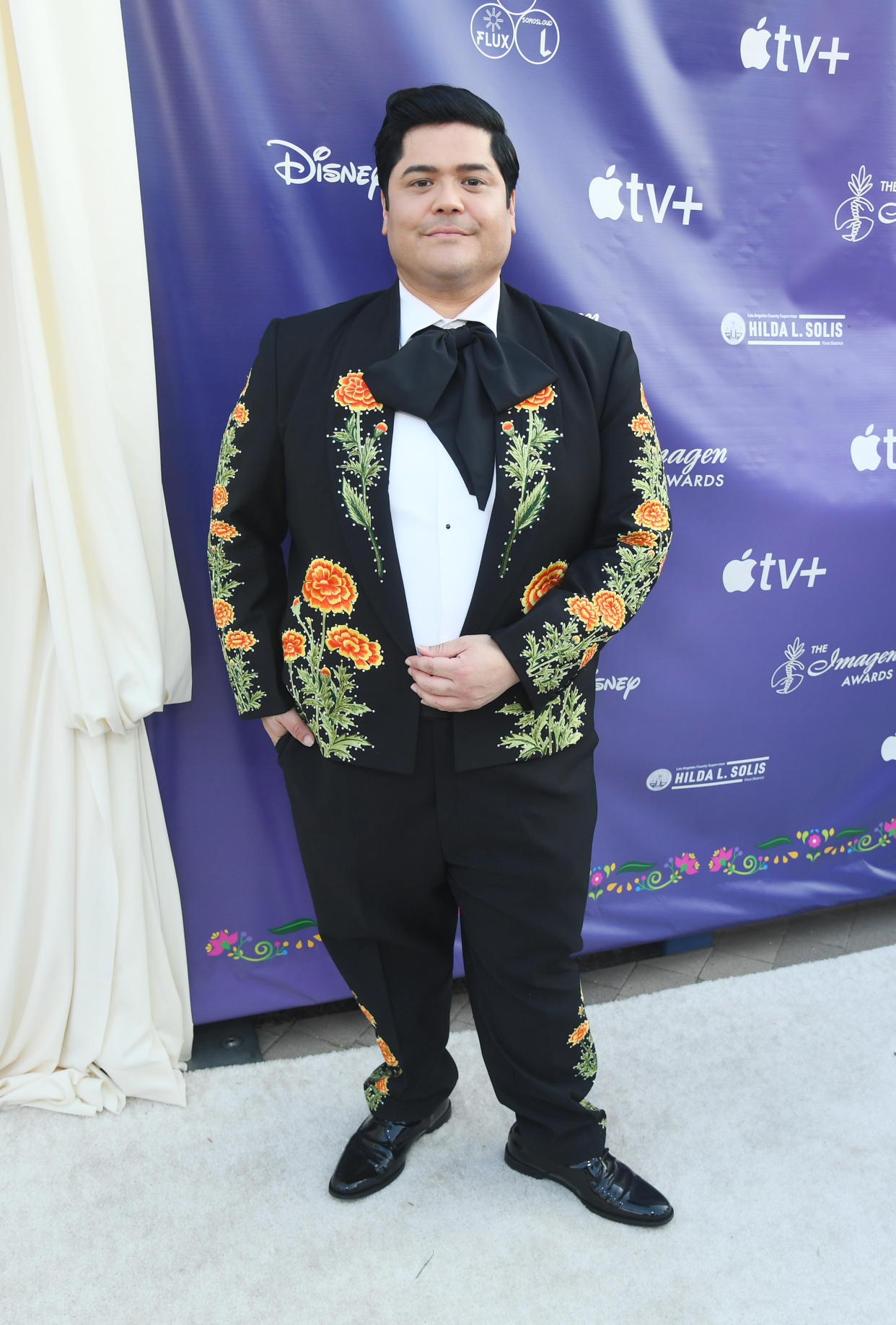 Harvey Guillen at the 39th Annual Imagen Awards held at LA Plaza de Cultura y Artes on September 8, 2024 in Los Angeles, California.