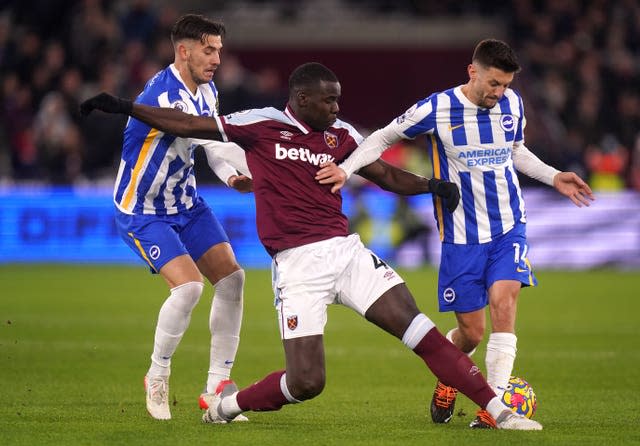 Kurt Zouma (centre) has apologised for his actions 