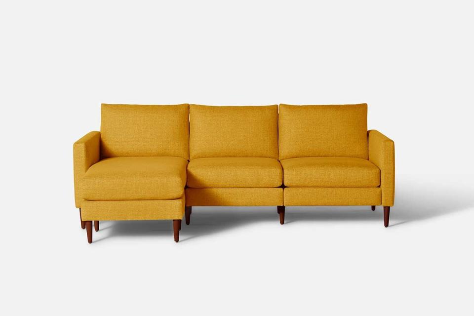 7) Three Seat Sofa With Chaise