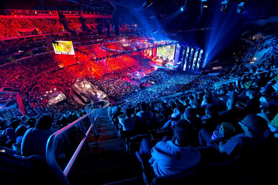 The 2016 "League of Legends" Worlds at Staples Center in Los Angeles.