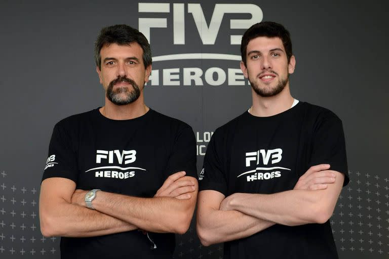 Hugo y Facundo Conte: la prolongación de la historia del voleibol agentino