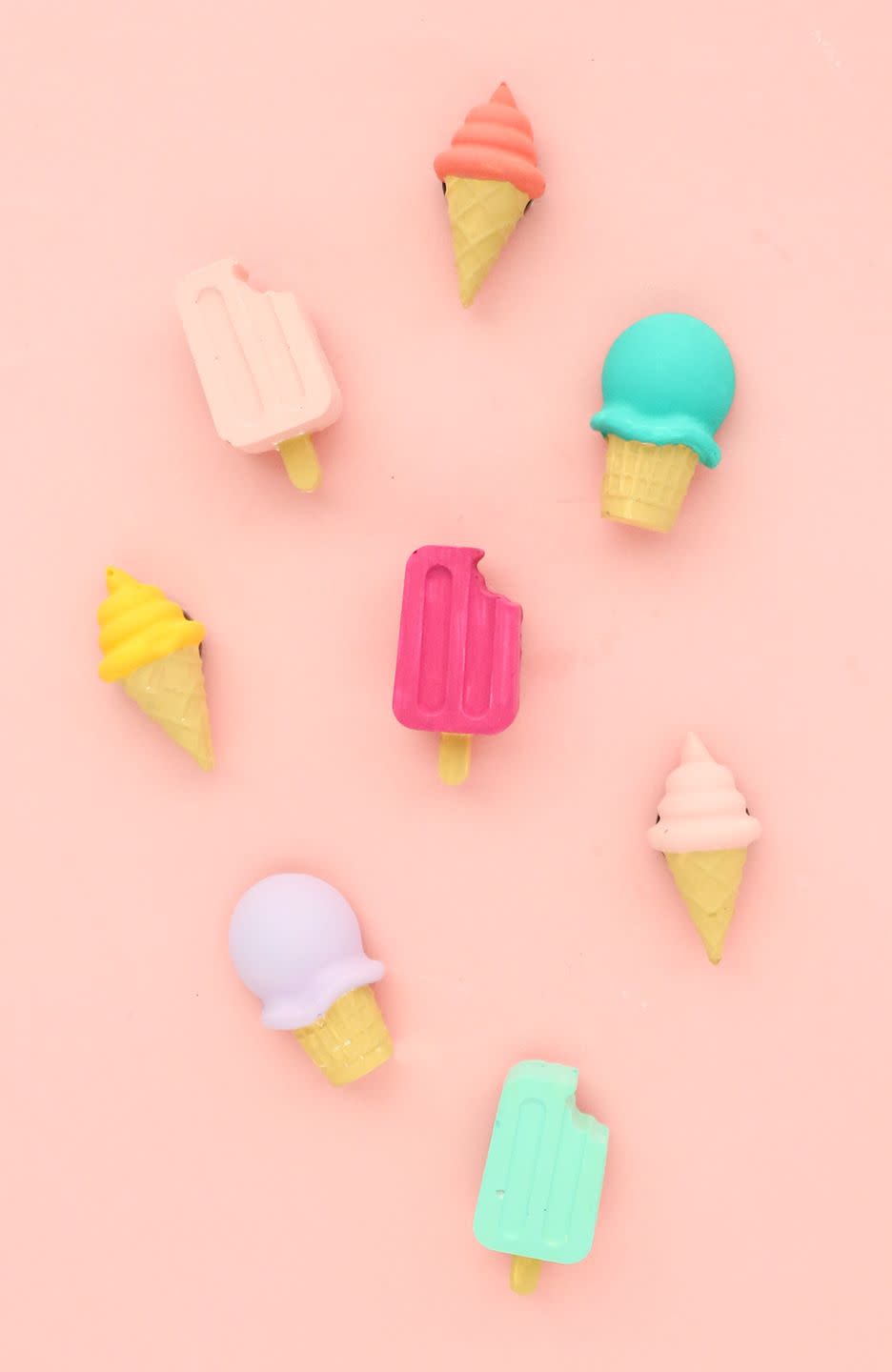 summer crafts ice cream magnets