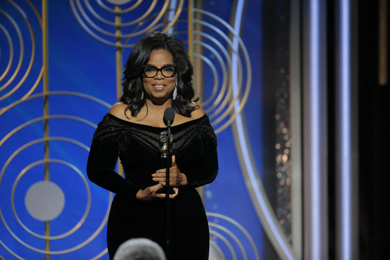 Now you can listen to Oprah Winfrey’s 2018 Golden Globes speech on Spotify