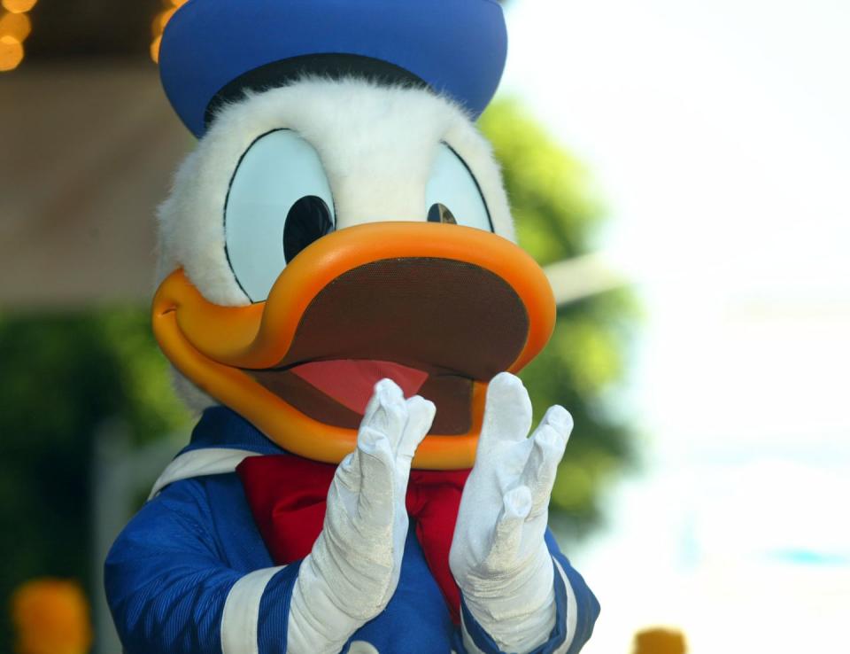 1958: Donald Duck co-hosts the Oscars