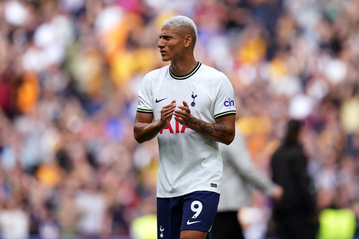 Richarlison has quickly impressed Tottenham boss Antonio Conte (John Walton/PA) (PA Wire)