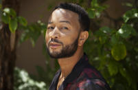 John Legend si è esibito alla convention democratica del 18 agosto. (Foto por Rebecca Cabage/Invision/AP)