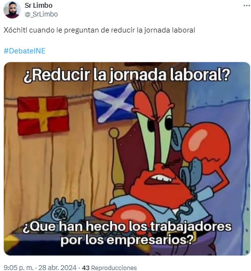 jornada laboral xochitl galvez memes