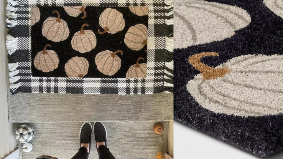 Take your first step into fall with this Target doormat.